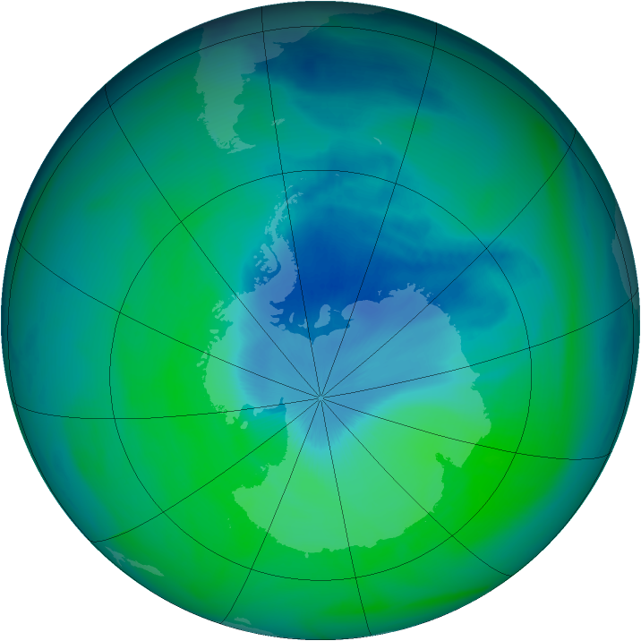 Ozone Map 2004-12-03